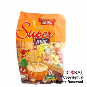 MERENGUE SUPERMINI SURTIDO 24PAQX 100GR